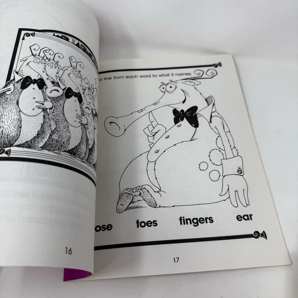 School Zone Story Workbook Read and Think Series A Different Tune Age 5-8 Unused